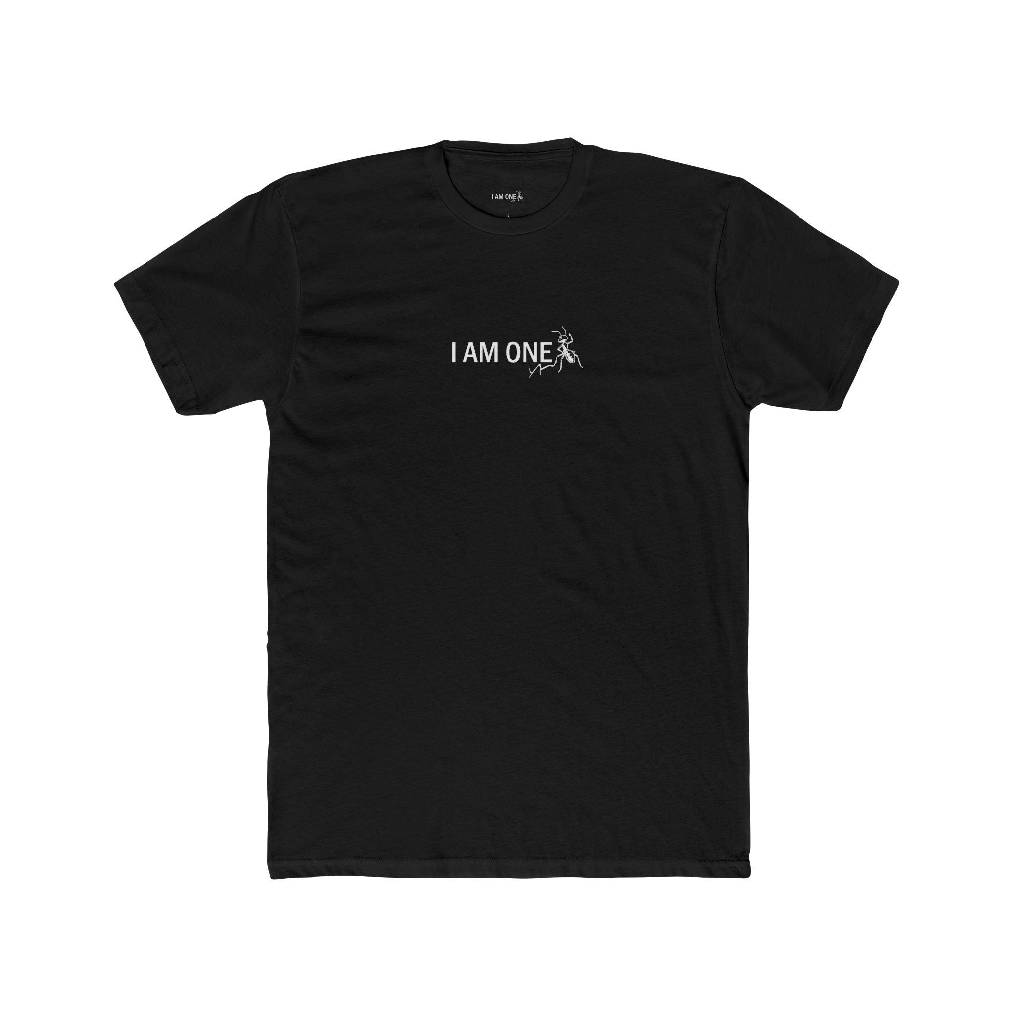 I AM ONE Together Graphic Tee — Inspirational Unity Back Print