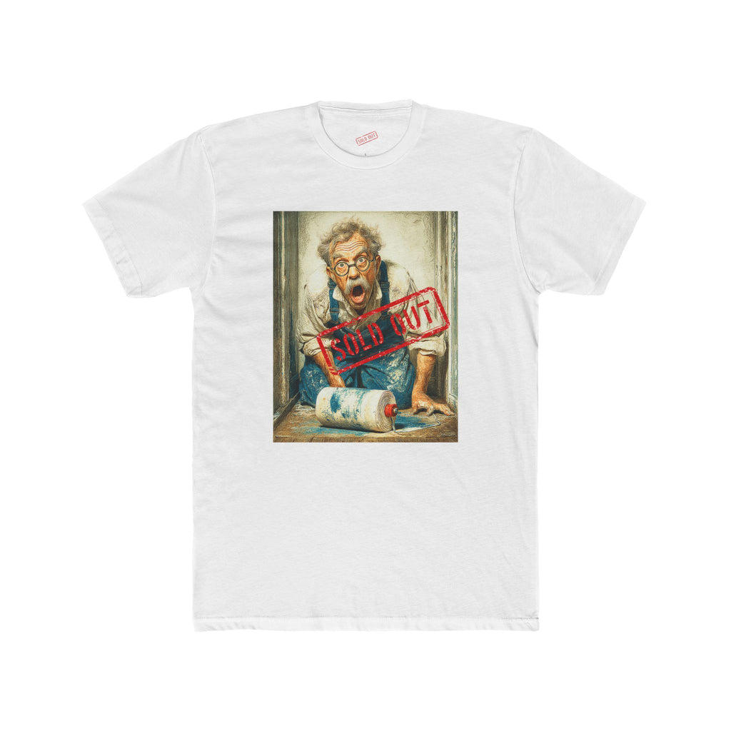 Sold Out Panic T-Shirt — Vintage Man Screaming Graphic Tee