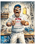 Carpenter Certified T‑Shirt – 'I'm Officially a Carpenter' Workshop Tee
