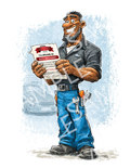 Auto Mechanic T-Shirt — "I'm Officially an Auto Mechanic" Crew Tee