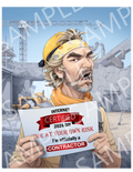 Contractor Certified T‑Shirt — 'I'm Officially a Contractor' Construction Crew Tee