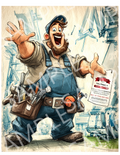 Contractor Certified T-Shirt — Funny Construction Worker Gift