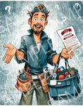 Handyman Certified T‑Shirt – Funny I'm Officially a Handyman Tee (Gift for DIY Dads)