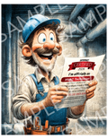 HVAC Technician T‑Shirt — “Certified HVAC Technician” Funny Work Tee