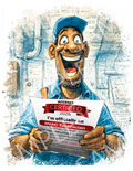 HVAC Technician T‑Shirt — "Certified HVAC Technician" Funny Tradesman Tee