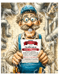 HVAC Technician T-Shirt — 'Certified HVAC Technician' Funny Tradesman Tee