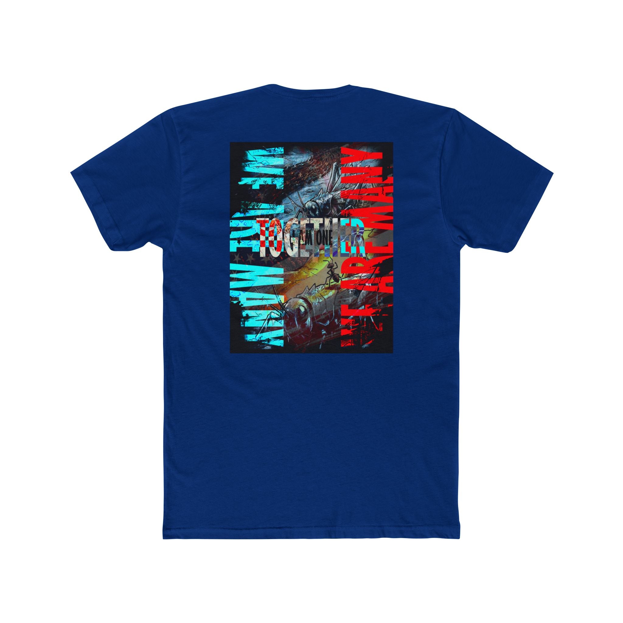 I AM ONE Tee — 'Together' Graphic Cotton Crew Shirt