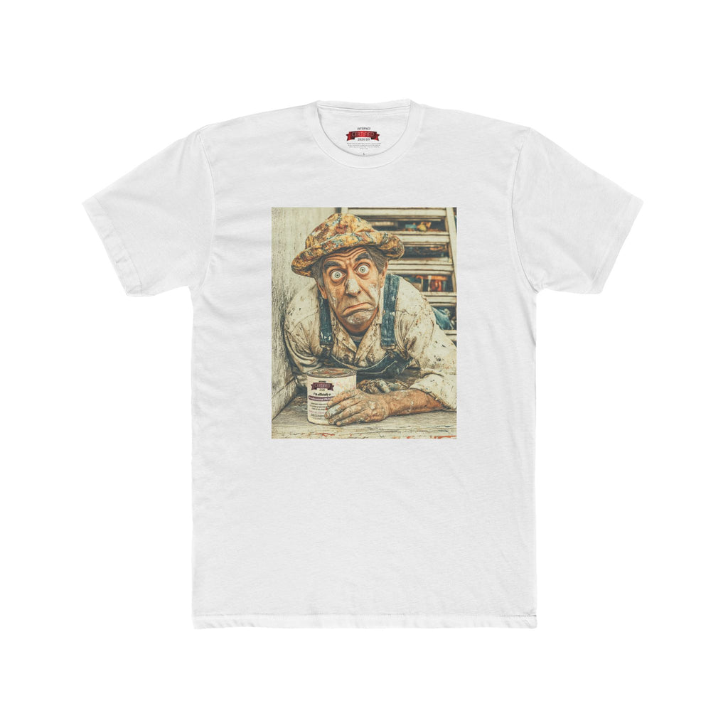 Vintage Painter Graphic Tee — "I'm Officially a Professional Painter" Novelty T-Shirt