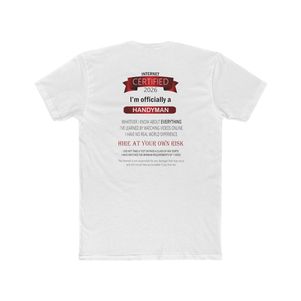 Certified Handyman T‑Shirt – “I’m Officially a Handyman” Funny Gift Tee