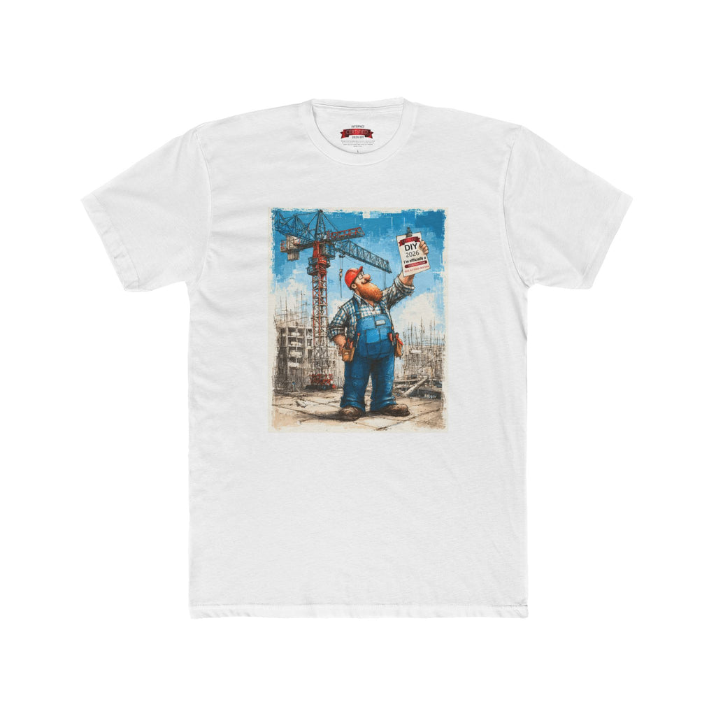 Contractor T-Shirt — "I'm Officially a Contractor" Construction Crew Tee