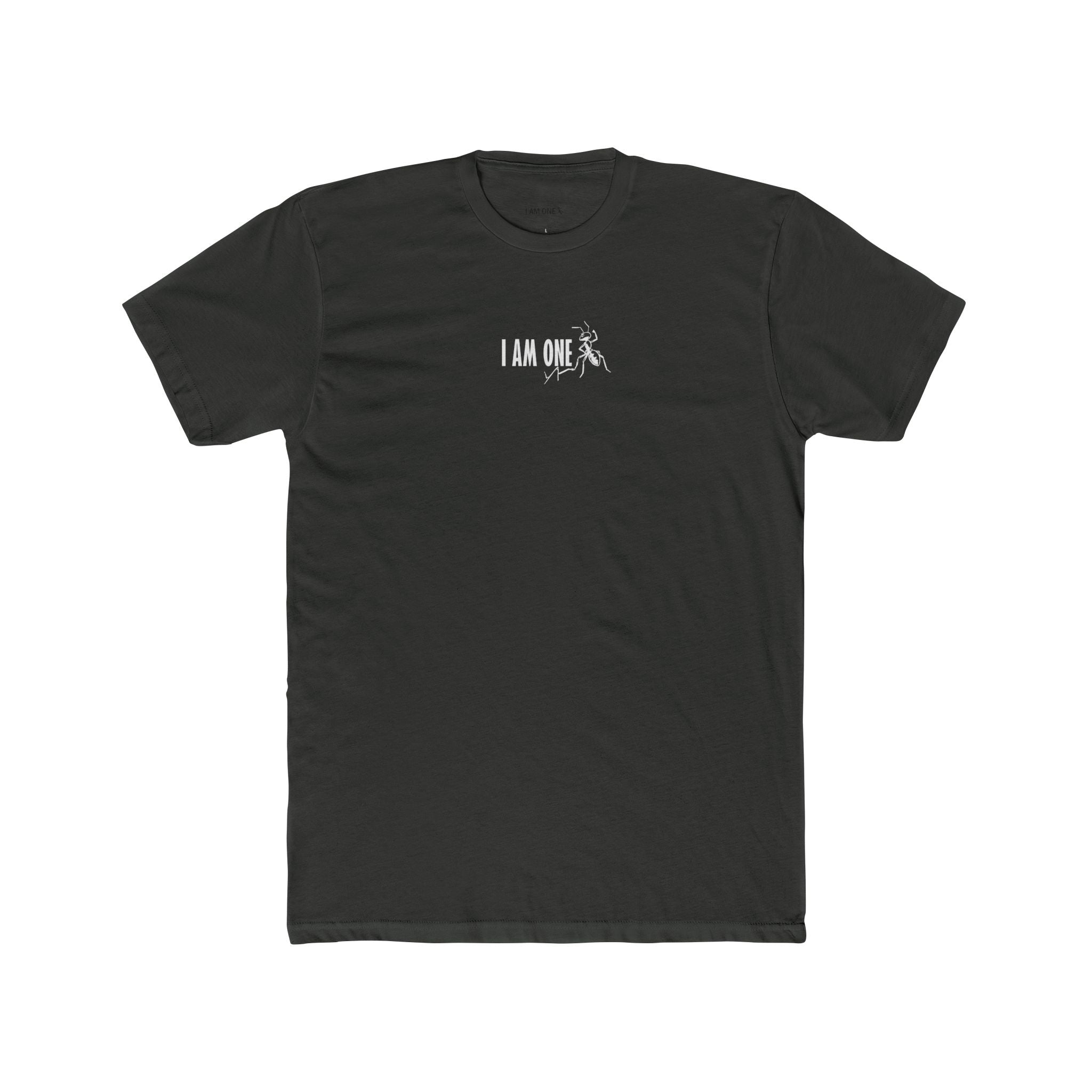 I Am One Graphic Tee — Dark Hand Art Illustration Cotton Shirt
