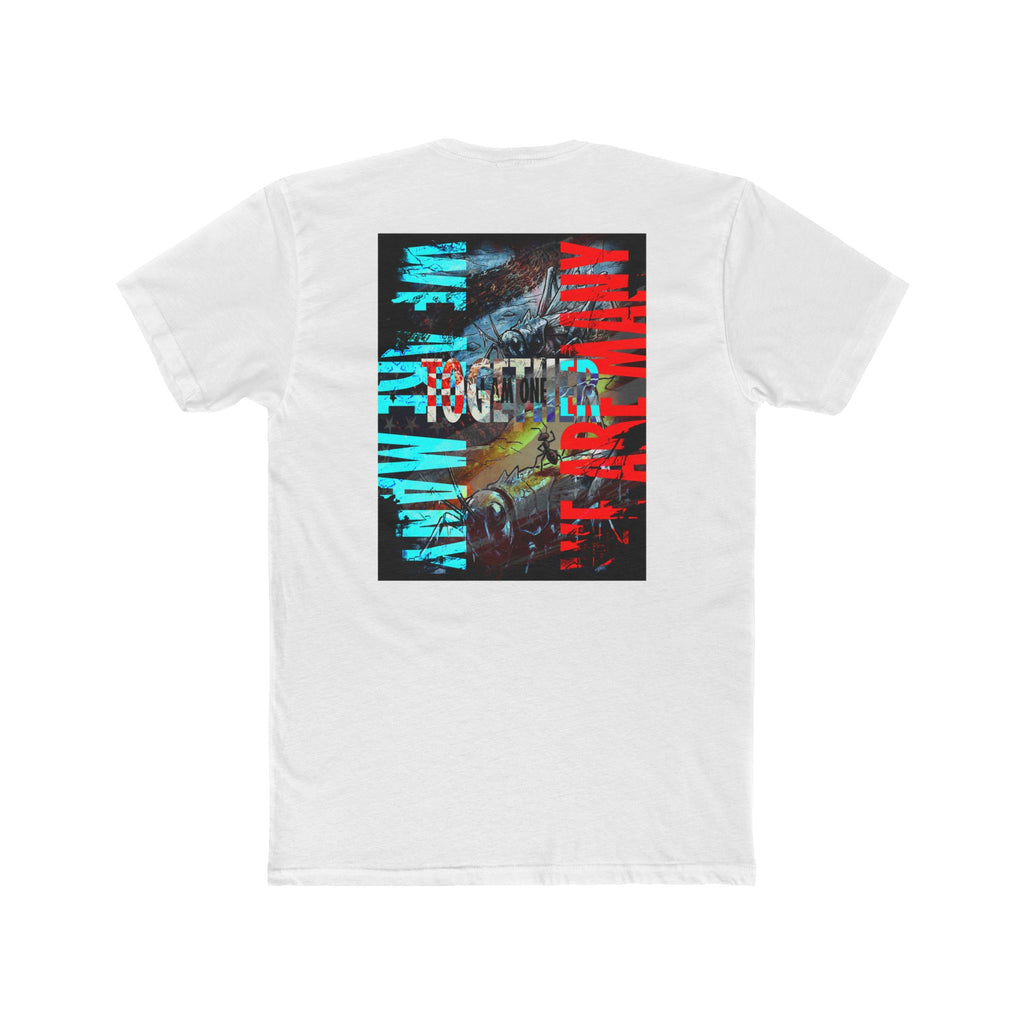 I AM ONE Tee — 'Together' Graphic Cotton Crew Shirt