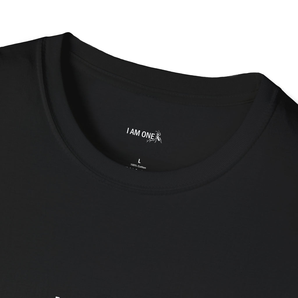I AM ONE T-Shirt — Abstract Double-Exposure Silhouette Graphic Tee