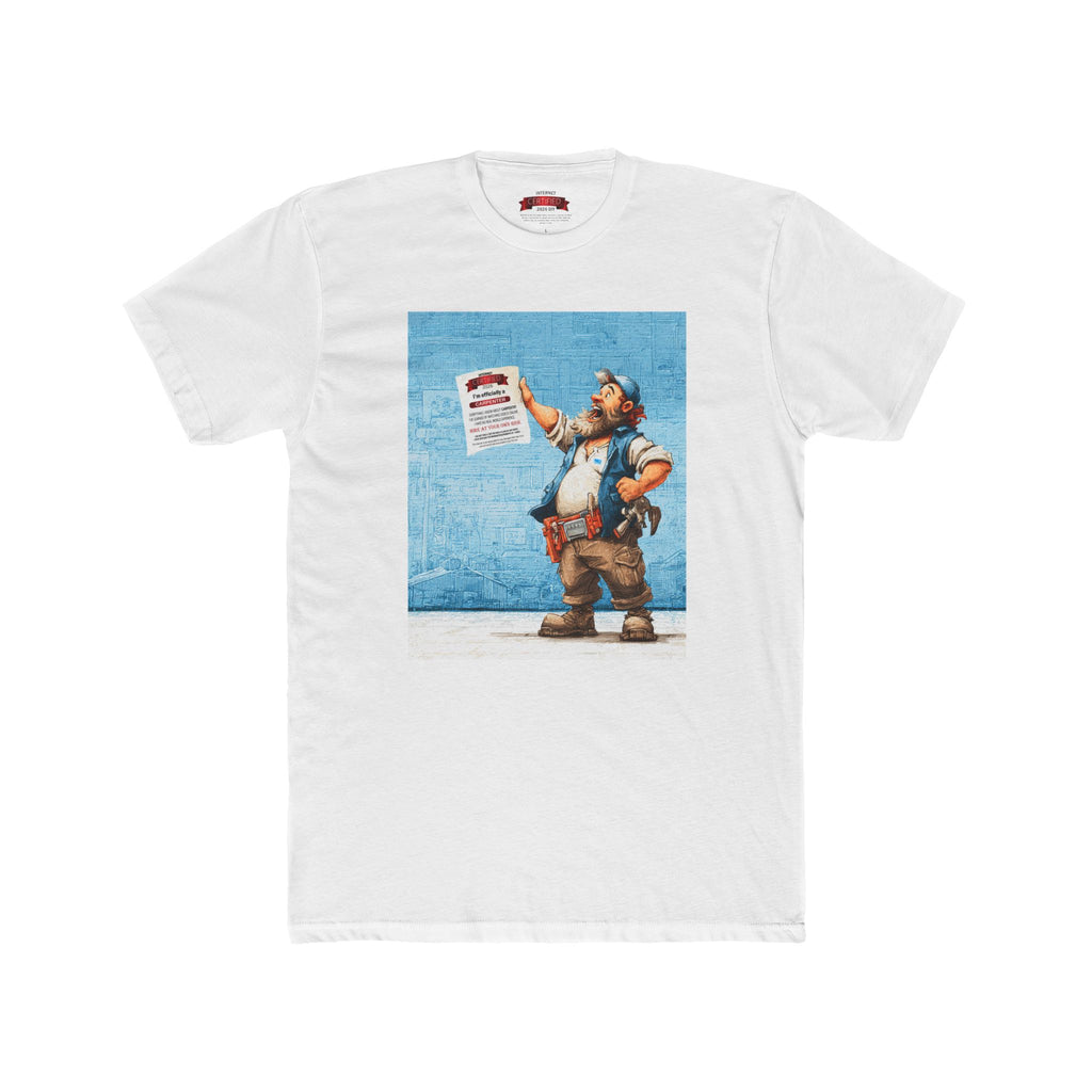 Carpenter Certified T‑Shirt — “I'm Officially a Carpenter” Tradesman Tee