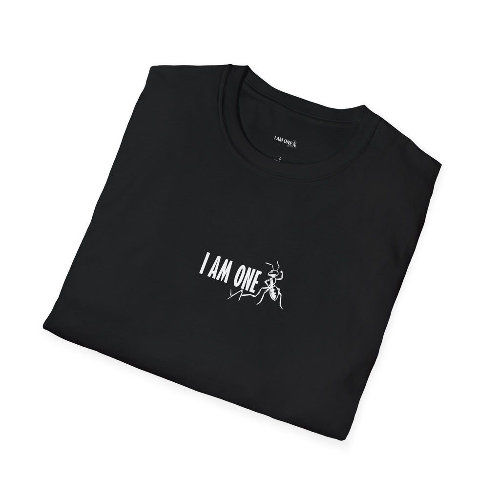 I AM ONE T-Shirt — Abstract Double-Exposure Silhouette Graphic Tee