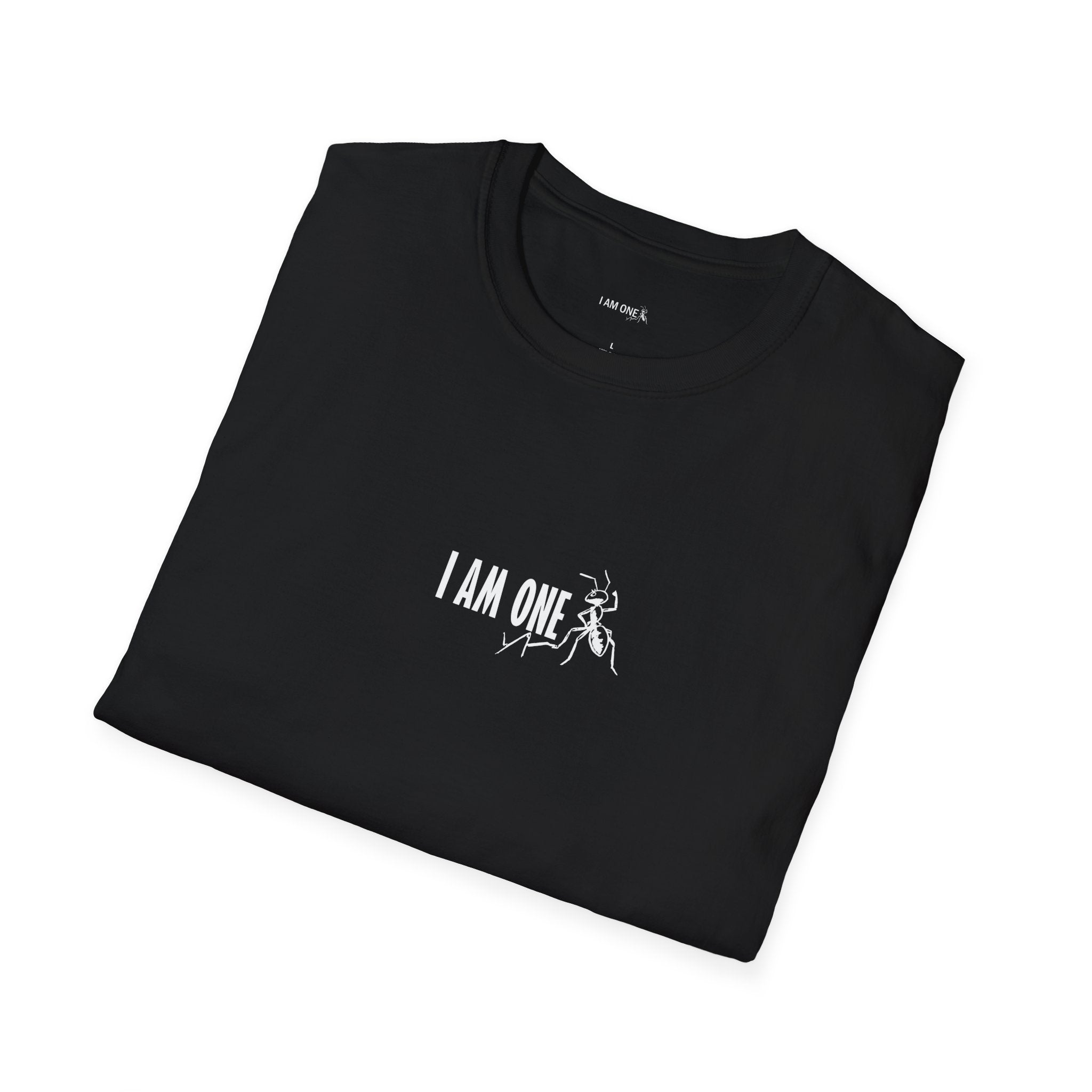 I AM ONE T-Shirt — Abstract Double-Exposure Silhouette Graphic Tee