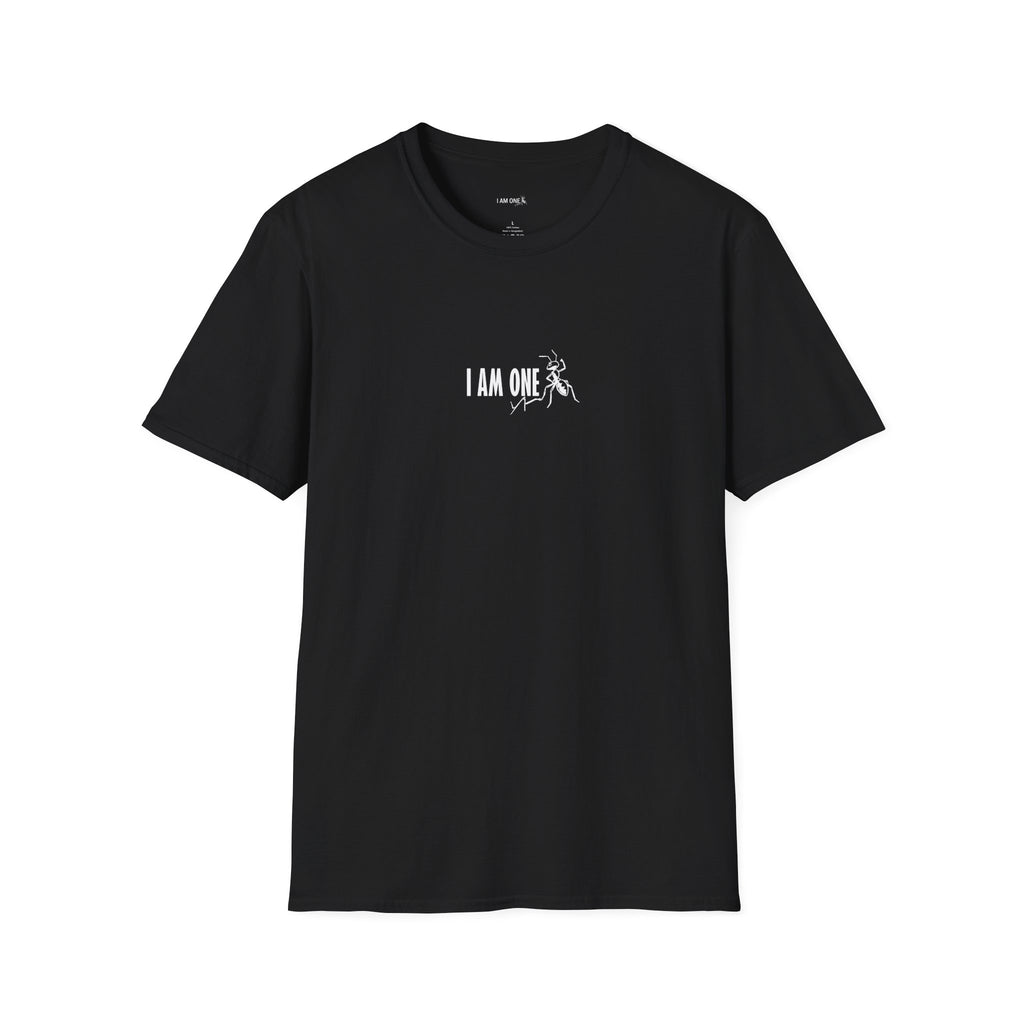 I AM ONE T-Shirt — Abstract Double-Exposure Silhouette Graphic Tee